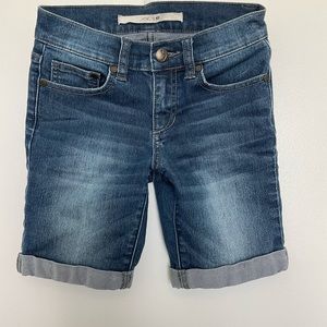 Joe’s jeans Bermuda cuffed shorts girls size 8